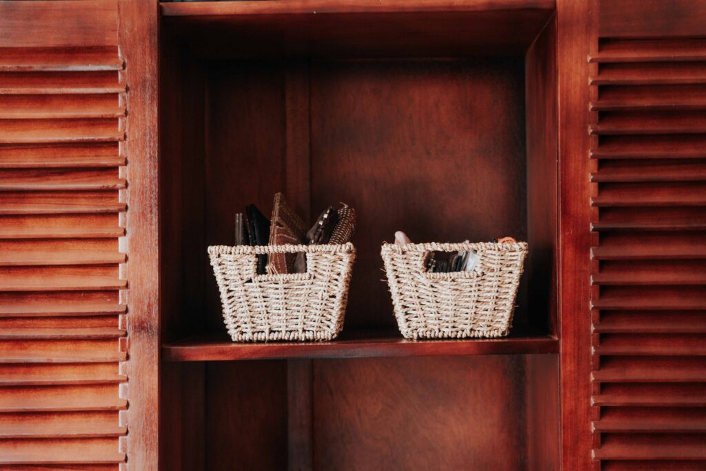 Empty the Shelf Before You Buy the Bin - storage & sorting